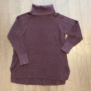 Purple Chunky Purple Sweater XXL